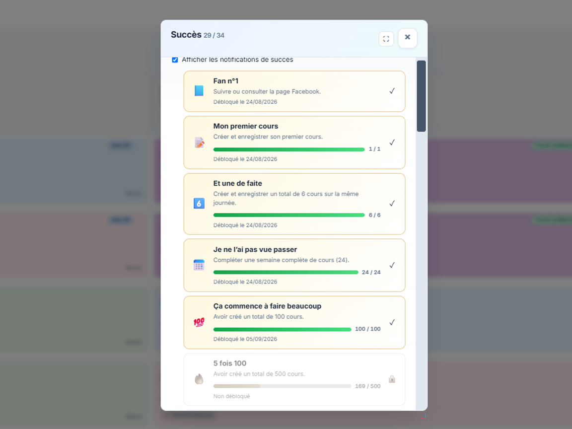 Weeklio sur ordinateur — journal de classe pour enseignants FWB